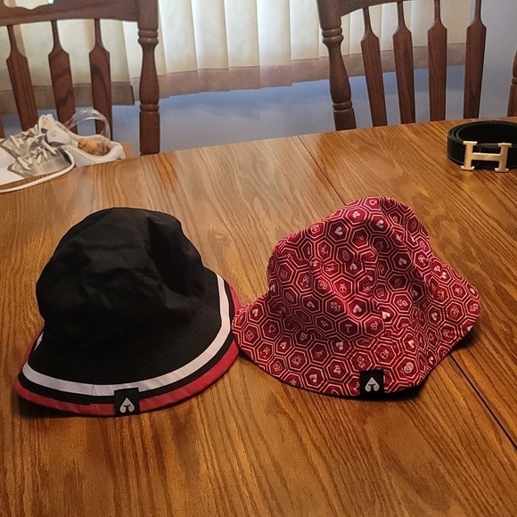 TWO identical reversible Carnival cruise lines players club hats. - Picture 4 of 4